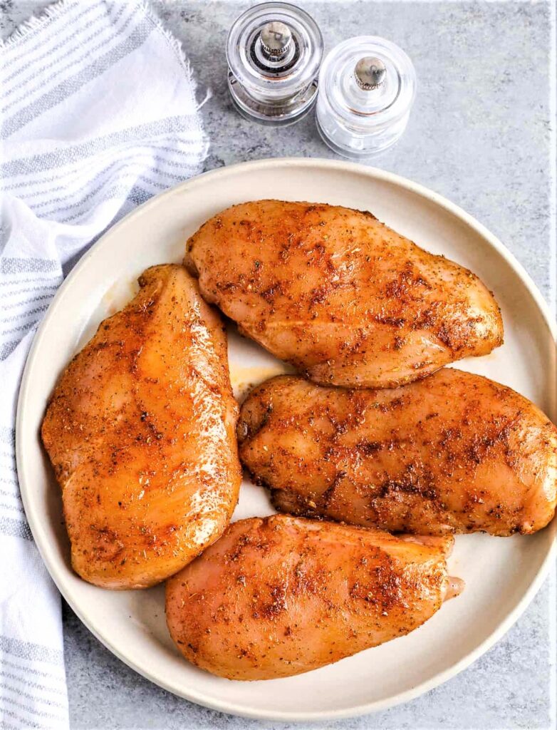recipe for frozen chicken breast in air fryer