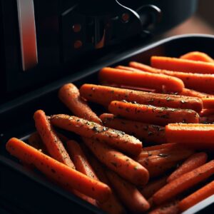 air fryer roasted carrots