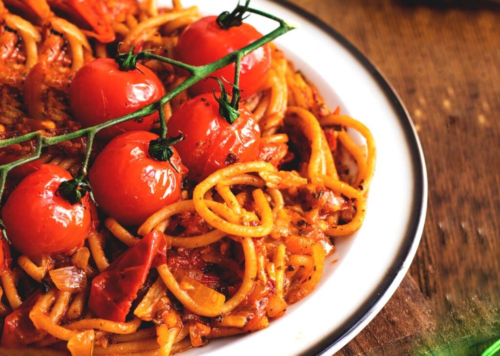 Roasted Cherry Tomato Pasta Recipe