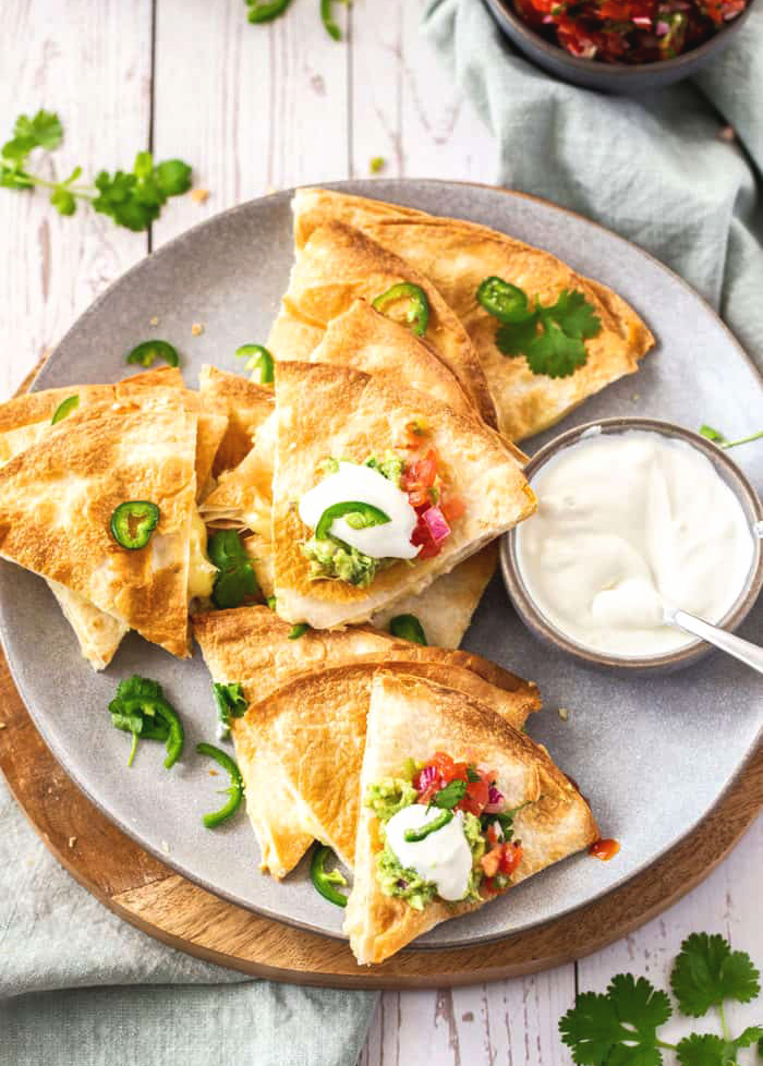 chicken quesadilla air fryer recipe