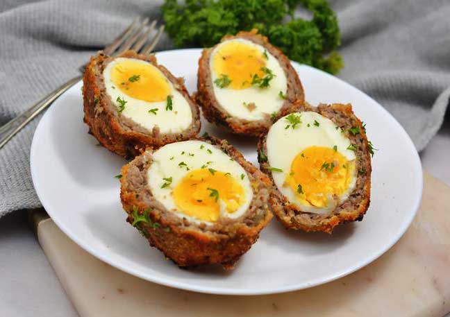 keto scotch eggs air fryer