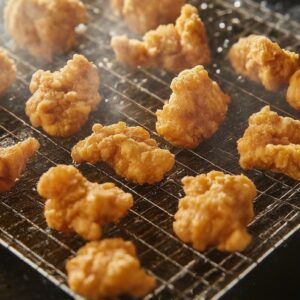 3 - air fryer popcorn chicken