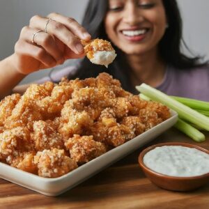 5 - air fryer popcorn chicken