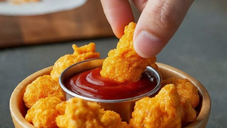 air fryer popcorn chicken